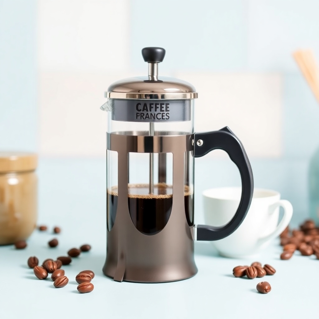 Cafetera de Prensa Francesa Portátil (French Press)